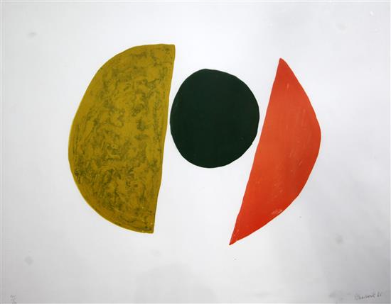 Lynn Chadwick (1914–2003) Moon Series B, 1965. 19.75 x 25.5in.